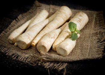 Gesunde Petersilienwurzel (Petroselinum crispum subsp. tuberosum).Bild: MP2 - fotolia